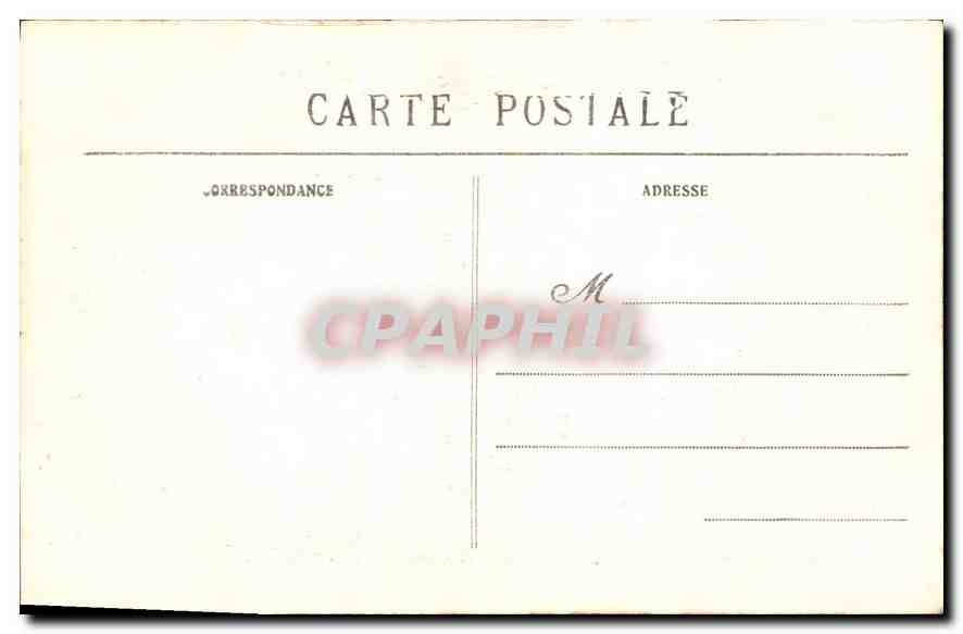 CPA Poitiers Vienne l'Hotek des Postes et Telegraphes Rues des Ecossais des Basses Treilles et de la — Back