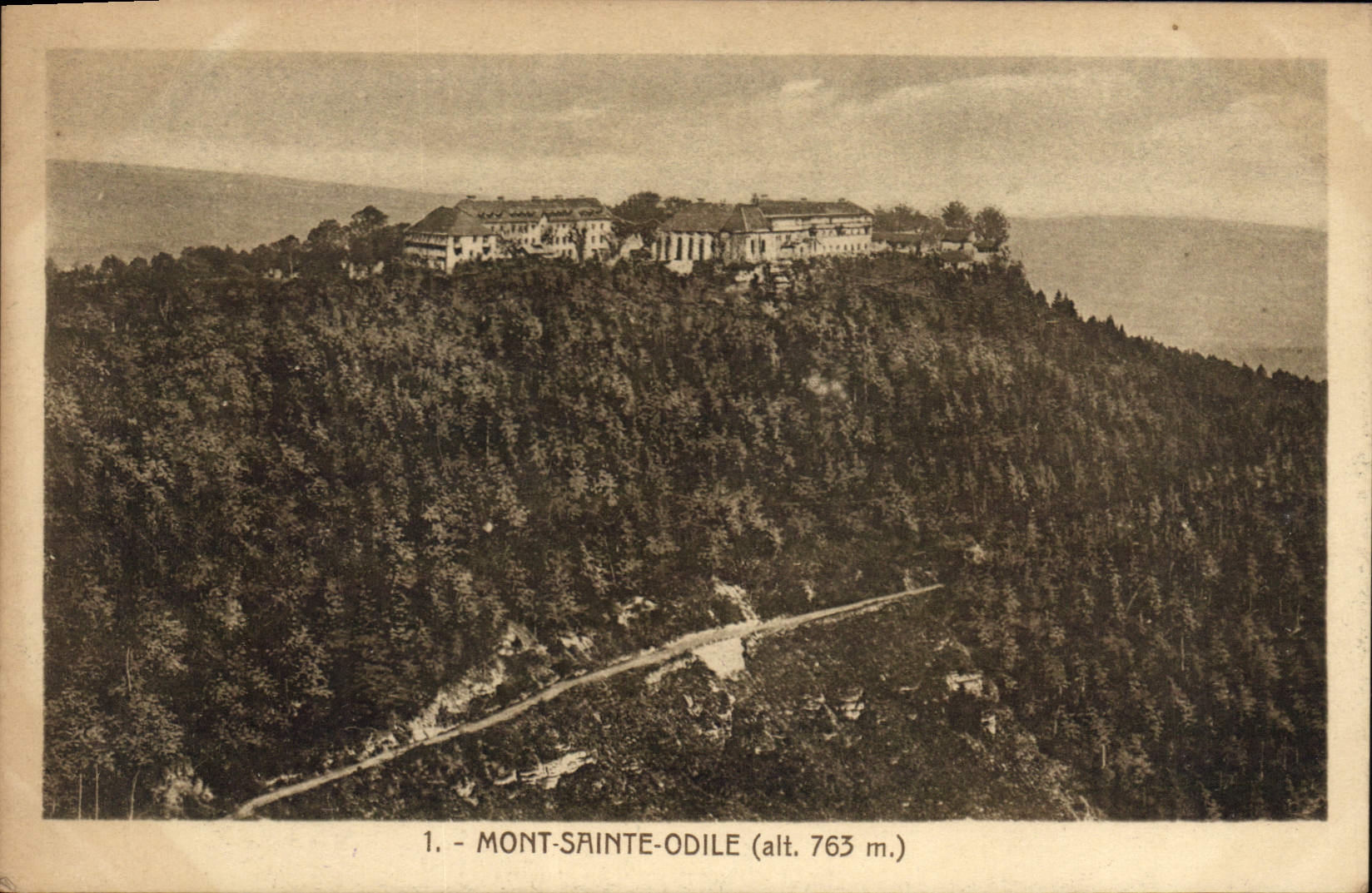 CPA Mont Sainte Odile 