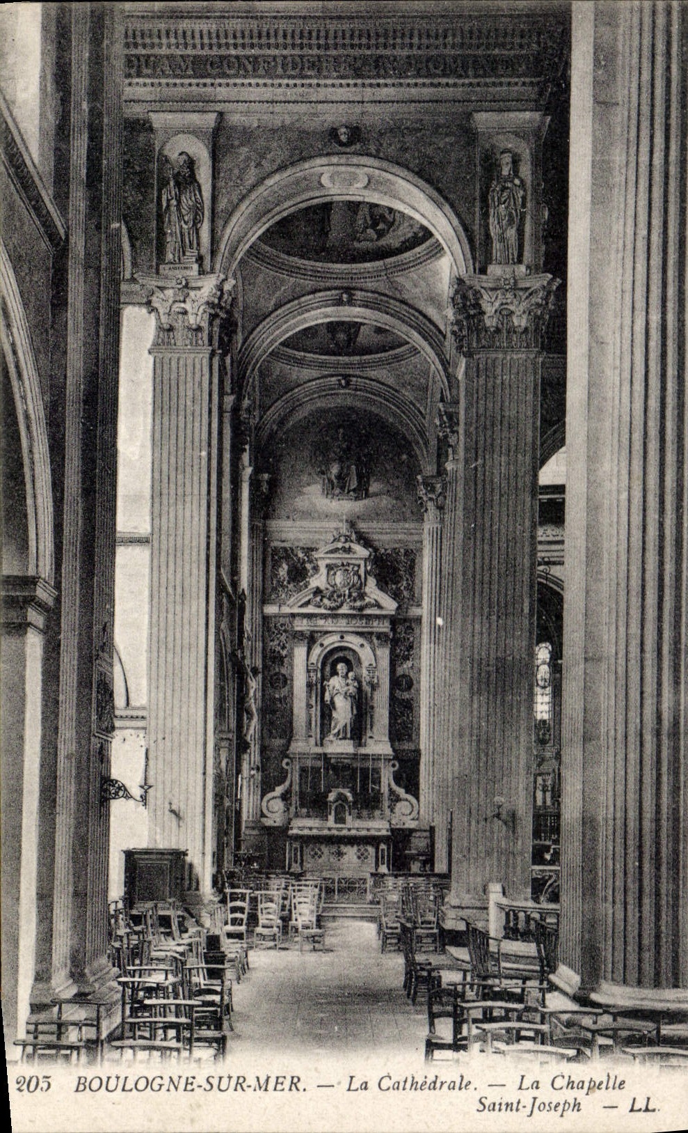 Boulogne-sur-Mer — Die Kathedrale — Kapelle Saint-Joseph — LL. — Nr. 205