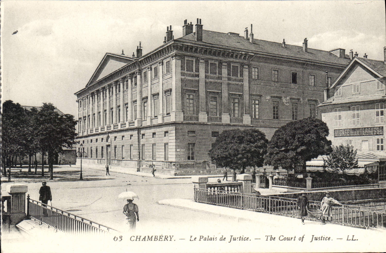 CPA Chambery Le Plais de Justice 