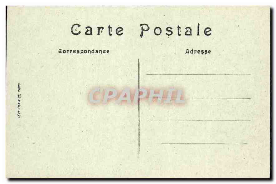 CPA Chambery Le Plais de Justice  — Rückseite