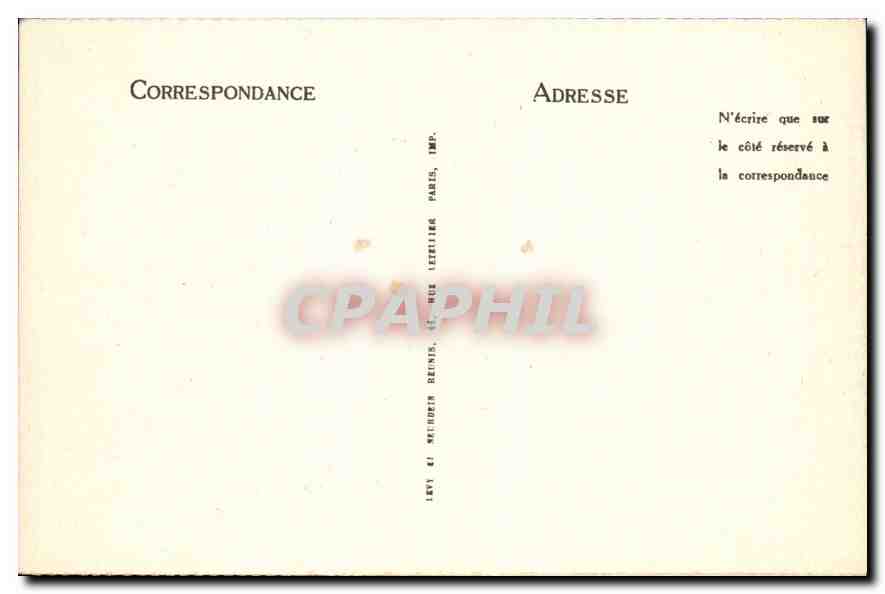CPA Lourdes Le Funiculaire du Pic du Jer Le Grand Viaduc  — Verso