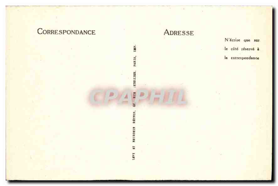 Lourdes — Funiculaire du Pic du Jer. Le Croisement — LL — Verso
