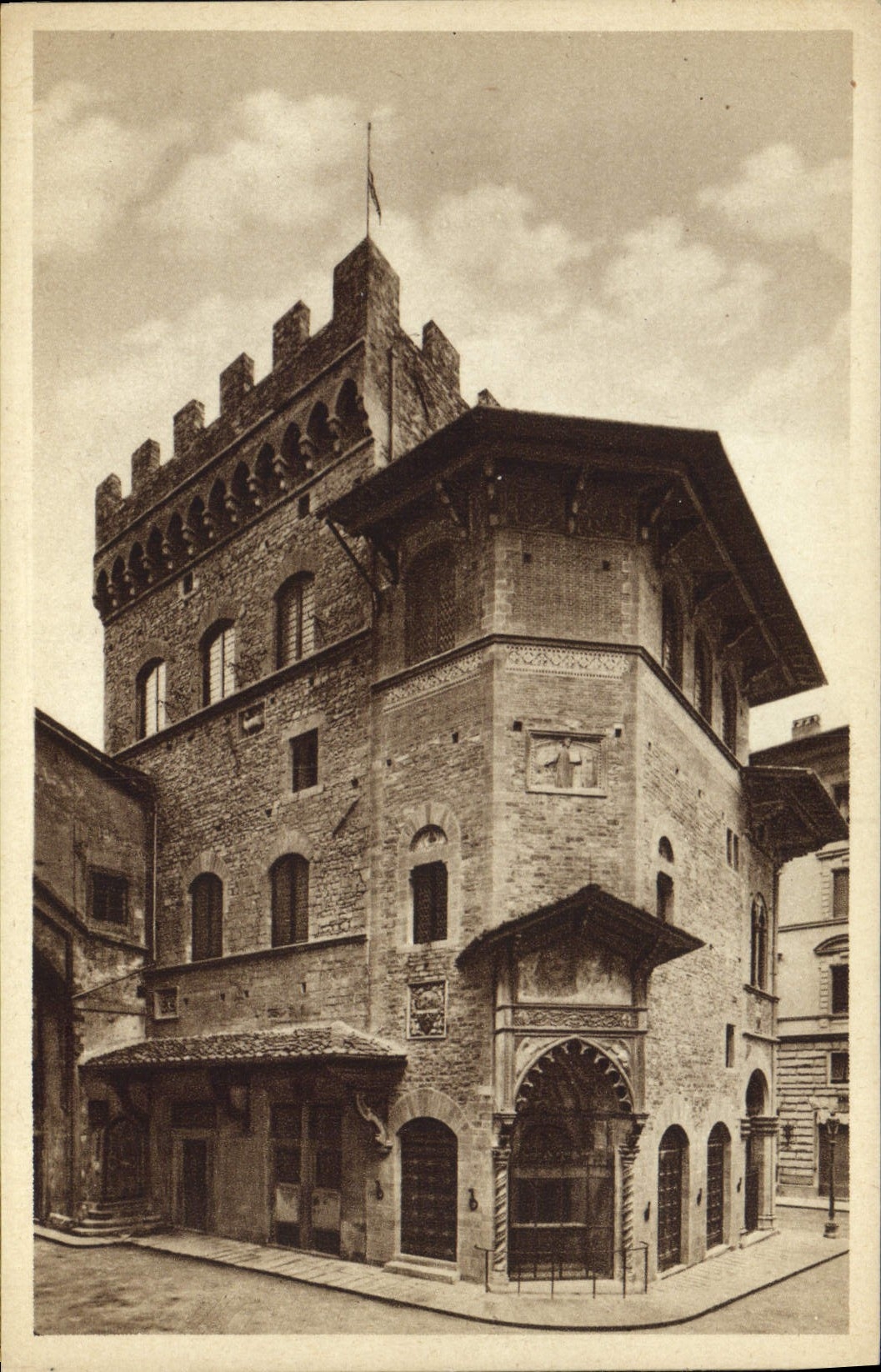 CPA Firenze Palagio dell'Arte della Lana Restaurato dell'Arch Lusini 