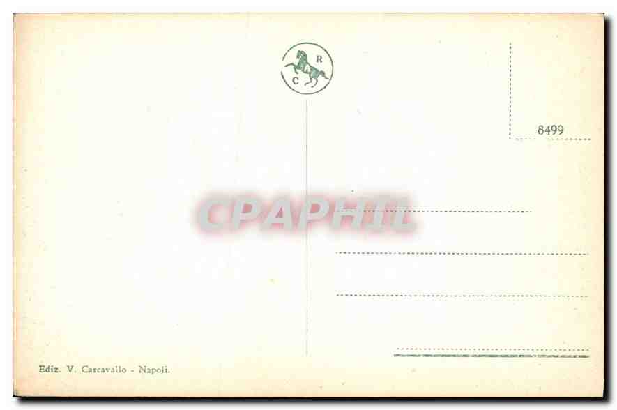 CPA Napoli Maschio Angioino  — Verso