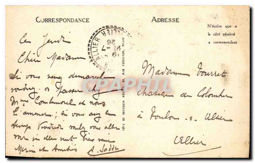 PAU - Le Palais d'Hiver - LL — Verso