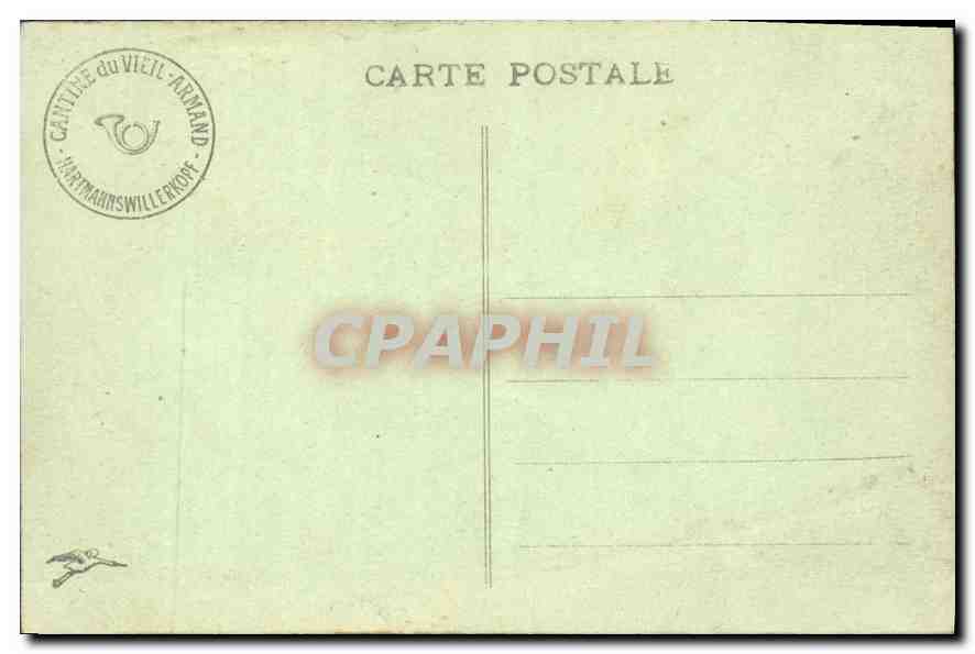 CPA Vieil Armand Le Sommet  — Rückseite