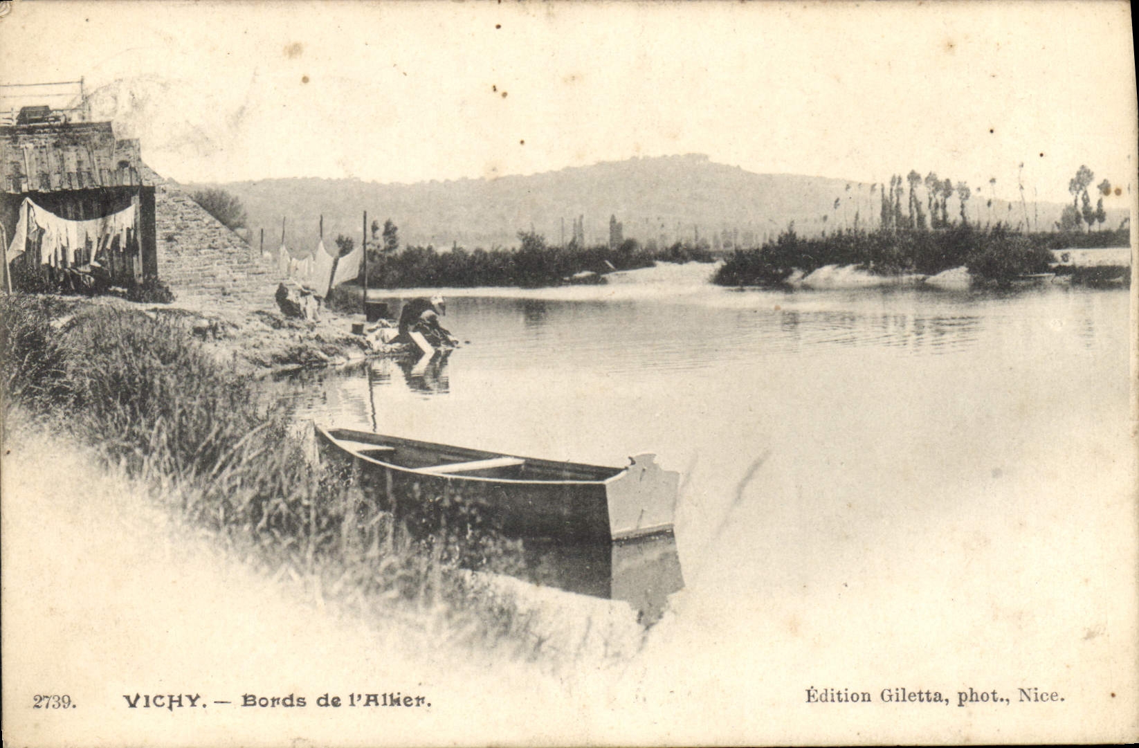 Vichy — Bords de l'Allier — Édition Giletta, phot., Nice