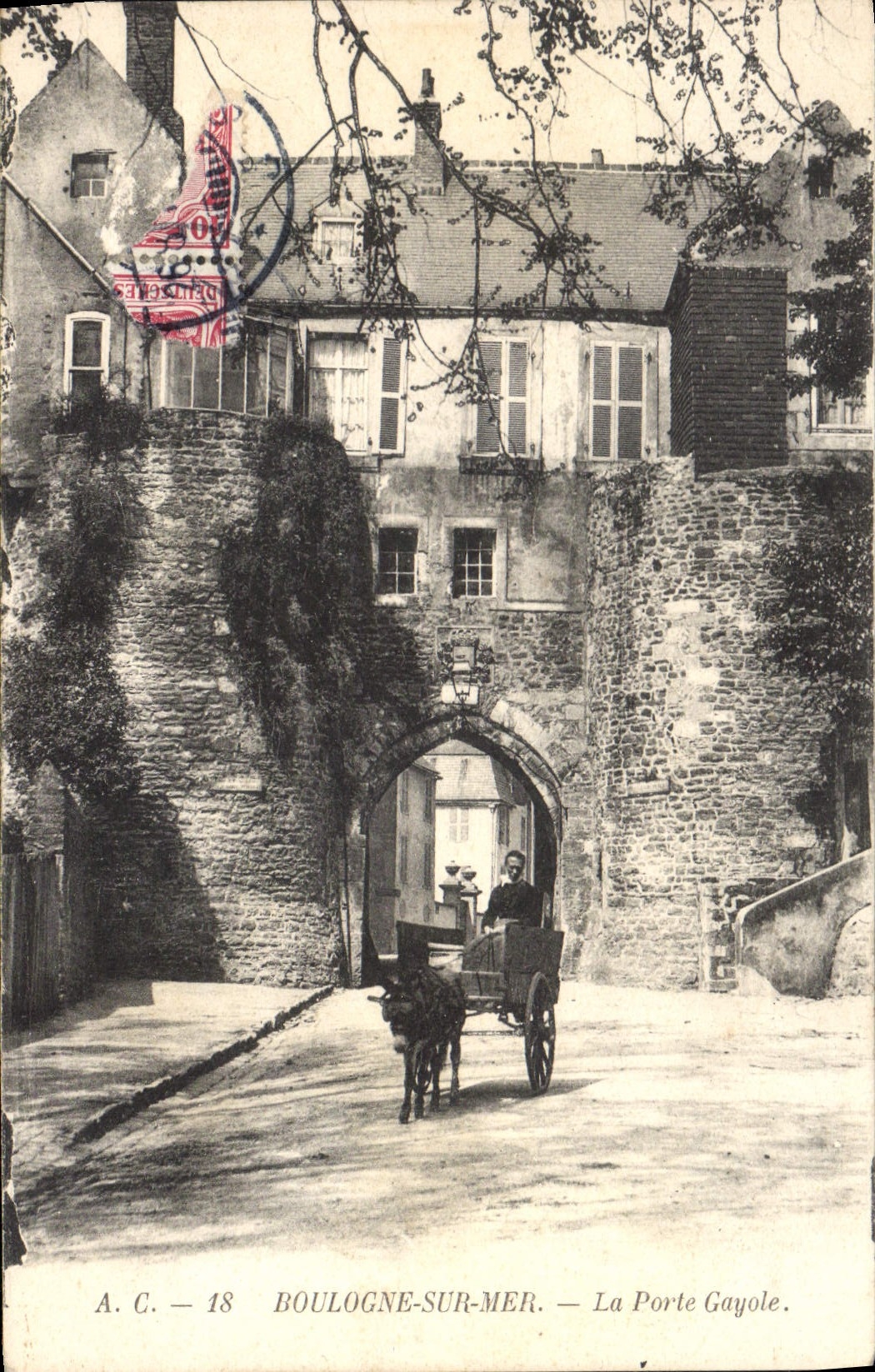 Boulogne-sur-Mer — La Porte Gayole — A.C. — 18