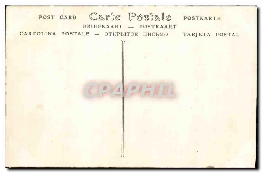 CPA Pau Interieur du Chateau le Berceau d'Henri IV  — Verso