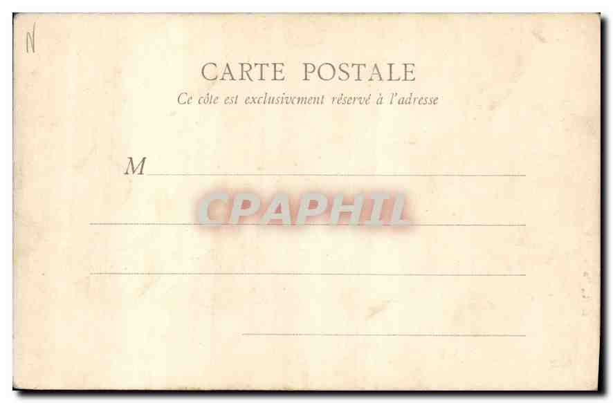CPA Paris Gare de Lyon  — Rückseite