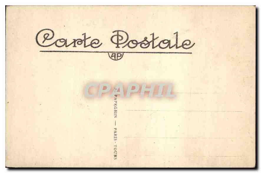 CPA Le Tombeau du Soldat Inconnu  — Verso