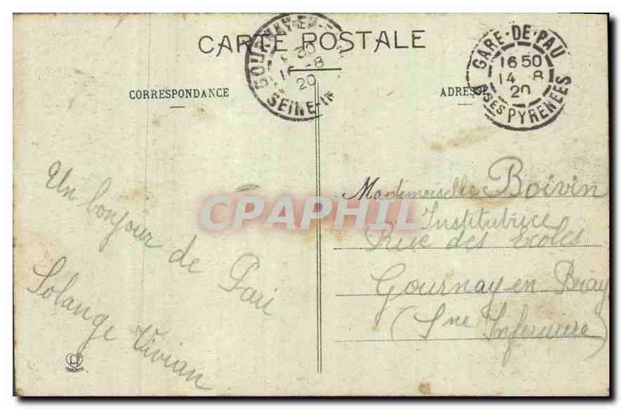 Pau - Le Nouveau Funiculaire et la Montée de la Gare — Hôtel de France — Reverso