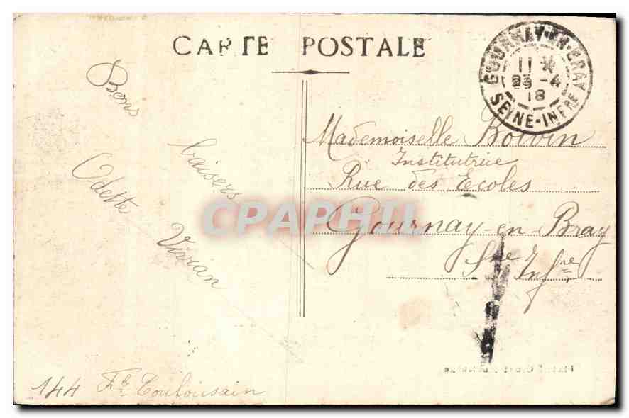 CPA Montauban Le Pont des Consuls  — Rückseite