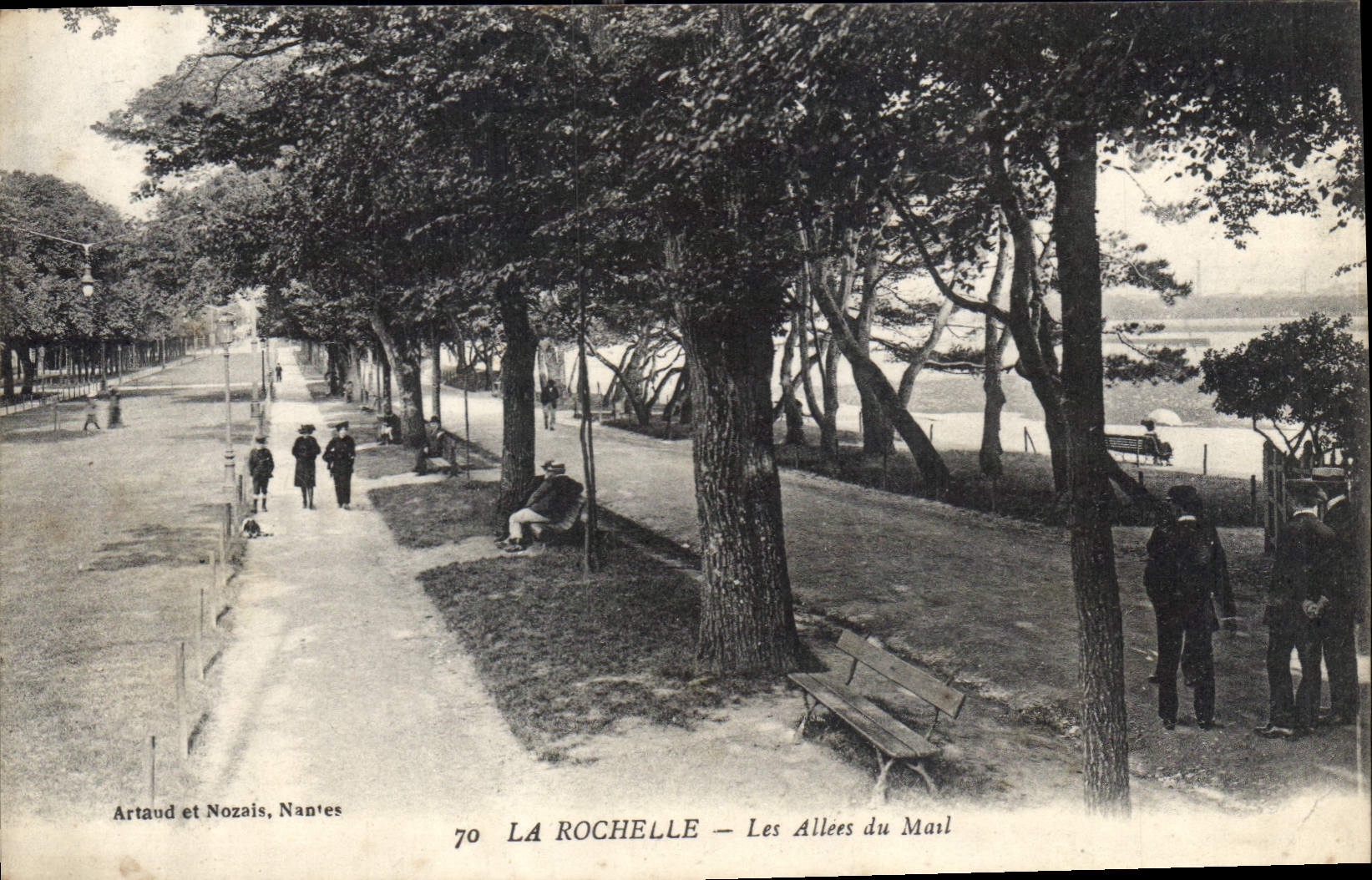 La Rochelle — Les Allées du Marl — Artaud et Nozais, Nantes, n°70