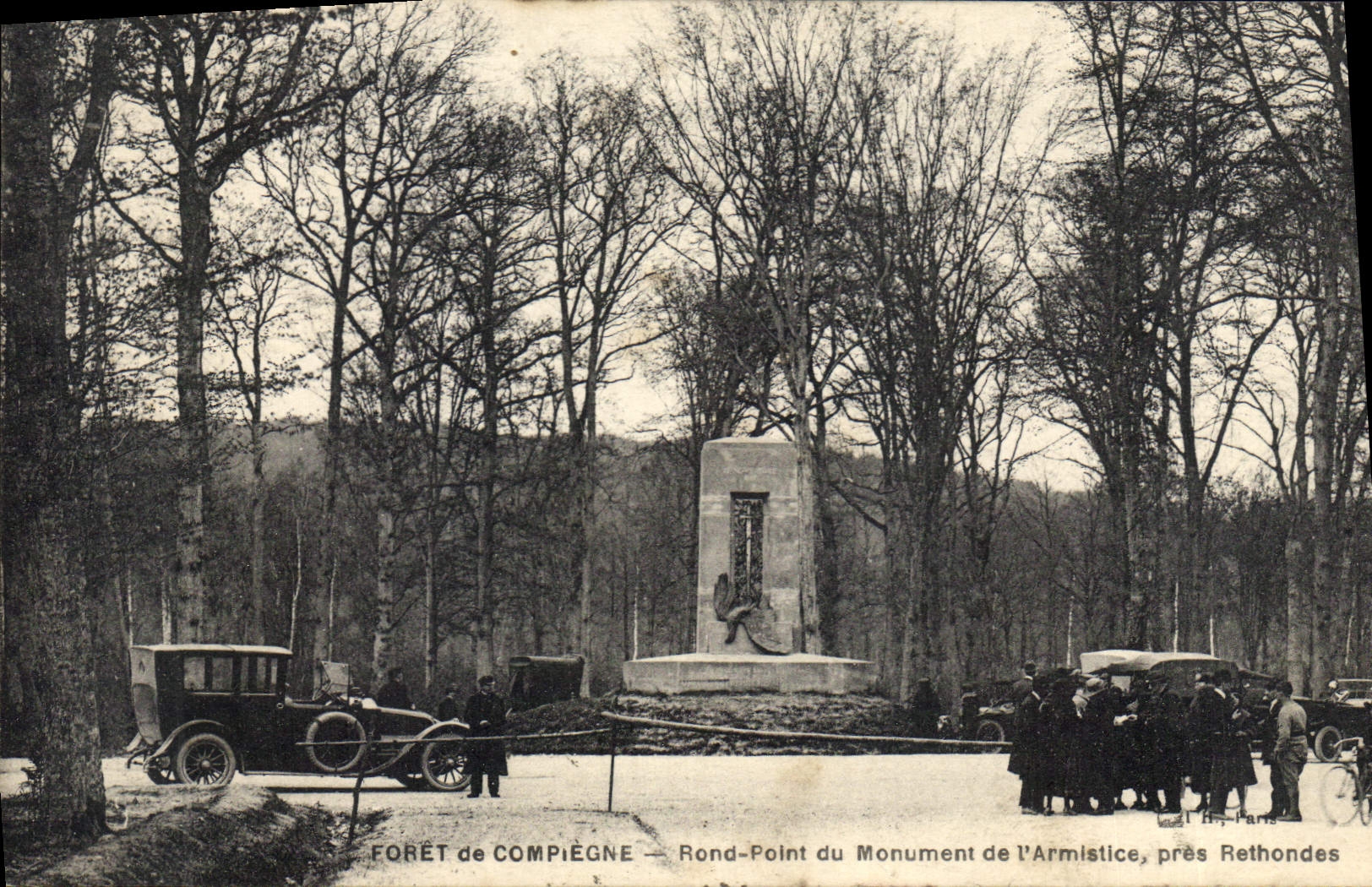 Forêt de Compiègne — Rond-Point du Monument de l'Armistice, près Rethondes