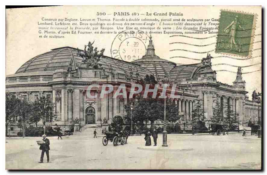 CPA Paris Le Grand Palais 