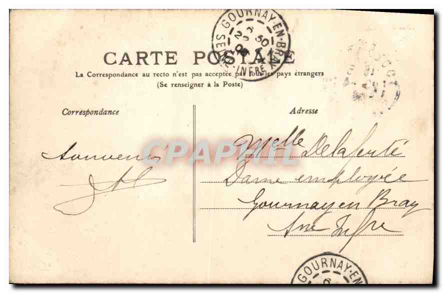 Toulouse - Grande Allée du Jardin des Plantes — éditeur inconnu, n° 51 — Verso