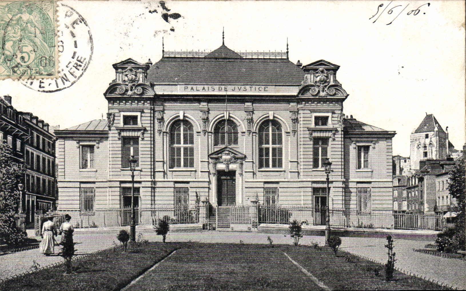 CPA Dieppe Le palais de justice