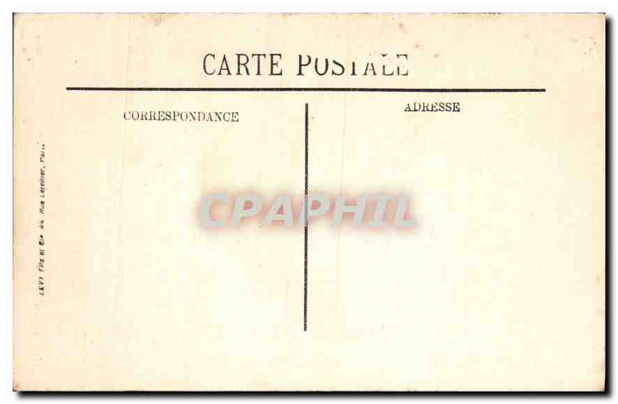 CPA Epinal Etang et Pont du Chateau  — Rückseite