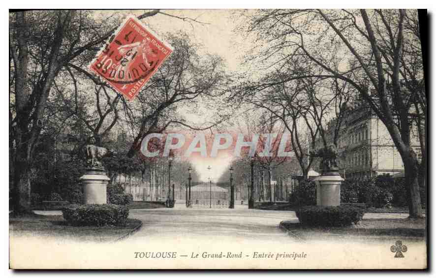 Toulouse — Le Grand-Rond — Entrée principale