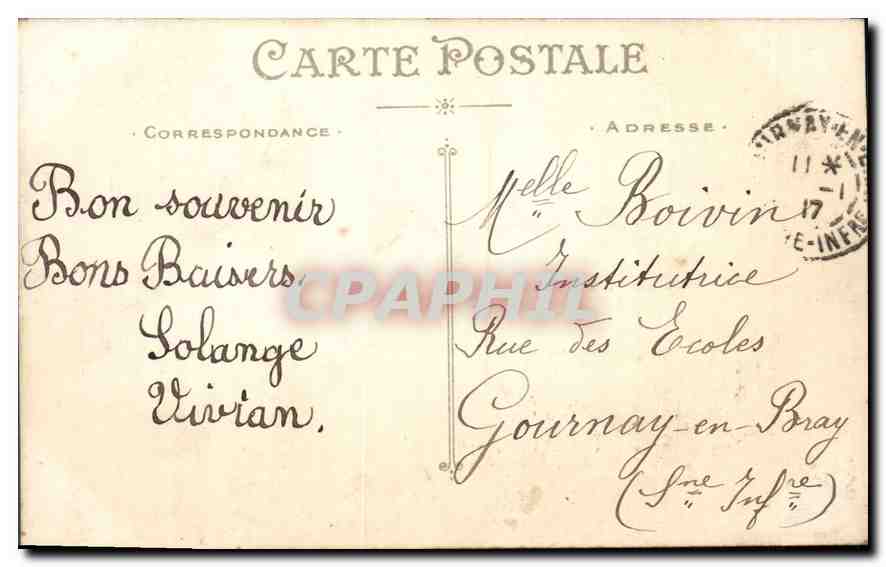 Toulouse — Vue générale prise de la Dalbade — Éditeur non visible — Verso