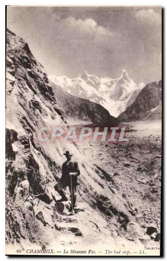 Chamonix — Le Mauvais Pas — The bad step — Selecta