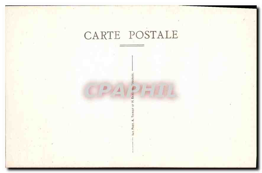 CPA St Benoit sur Loire Les Stalles La Colere XV s  — Rückseite