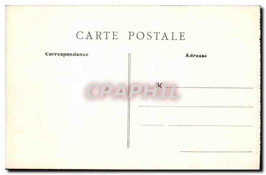 CPA Trevoux Ain Sous Prefecture Tribunal ancien siege du Parlement  — Rückseite