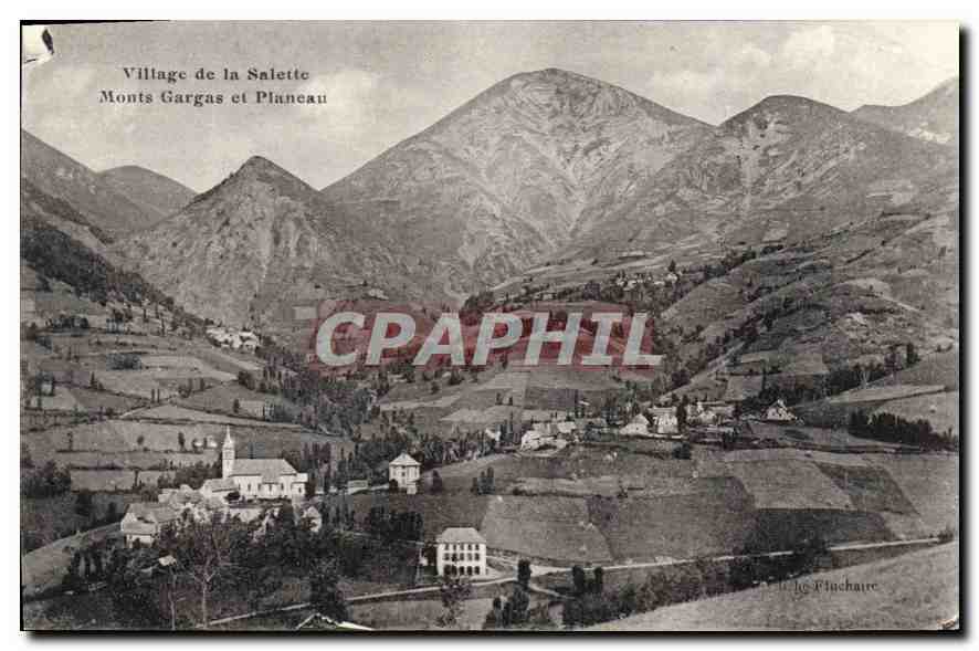 Village de la Salette — Monts Gargas et Planeau — Éditeur : Che Plinchaire