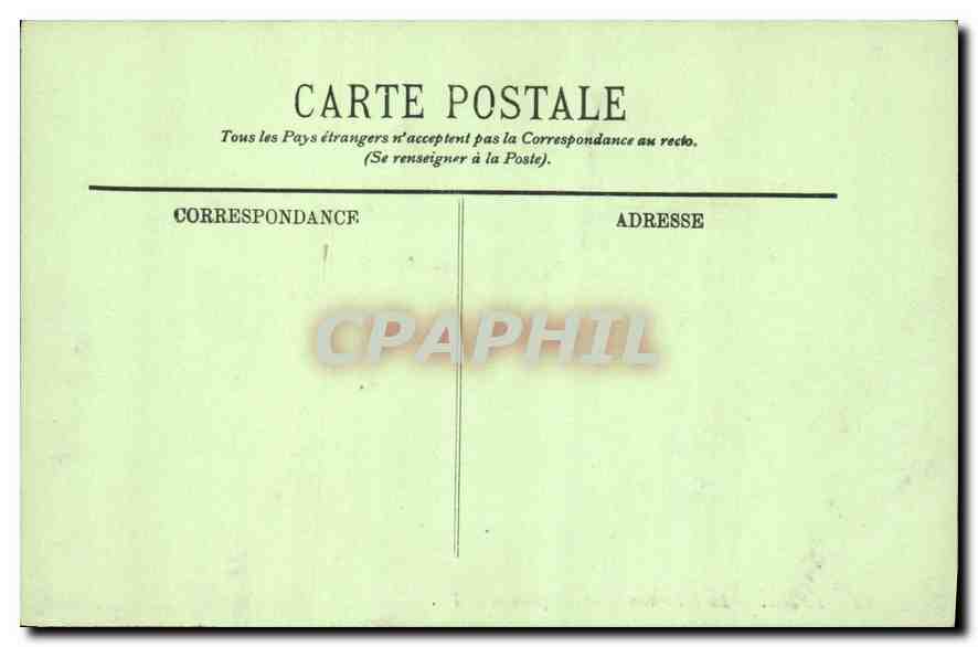 CPA Tours la Loire vers Saint Symphorien  — Rückseite