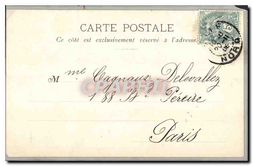CPA Bonne Fete  — Rückseite