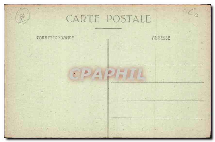 CPA Environs de Compiegne le Parc du chateau du Francport  — Rückseite