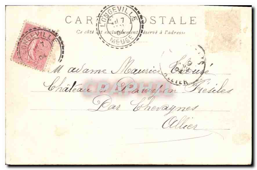 La Madeleine et la Rue Royale — Paris — Carte postale éditée par J. Coulon & Cie — Reverso