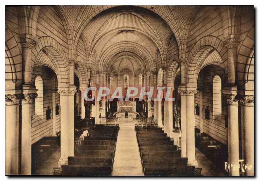 CPA Eglise de Noirterre Style Roman Architecte M Daviau Chinou Petits 
