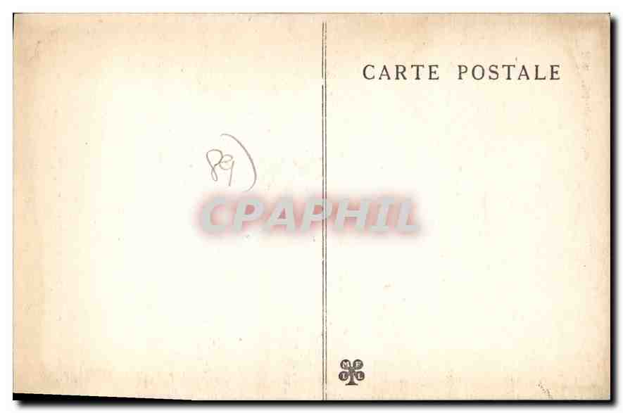 Chastellux — Le Château et le Vieux Pont — série 14 — Rückseite