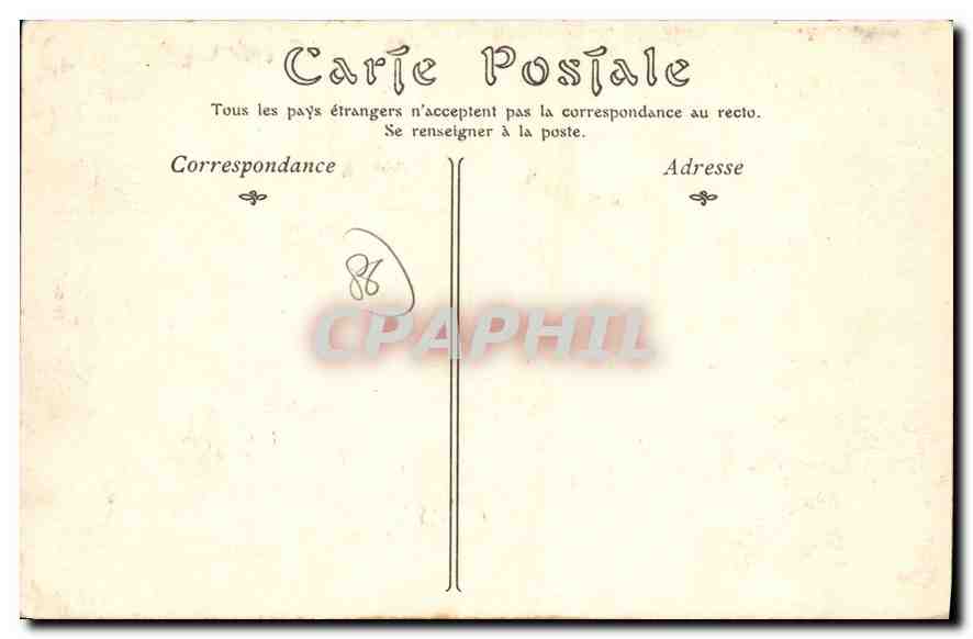 CPA Souvigny l'ancienne Abbaye et le Prieure  — Back