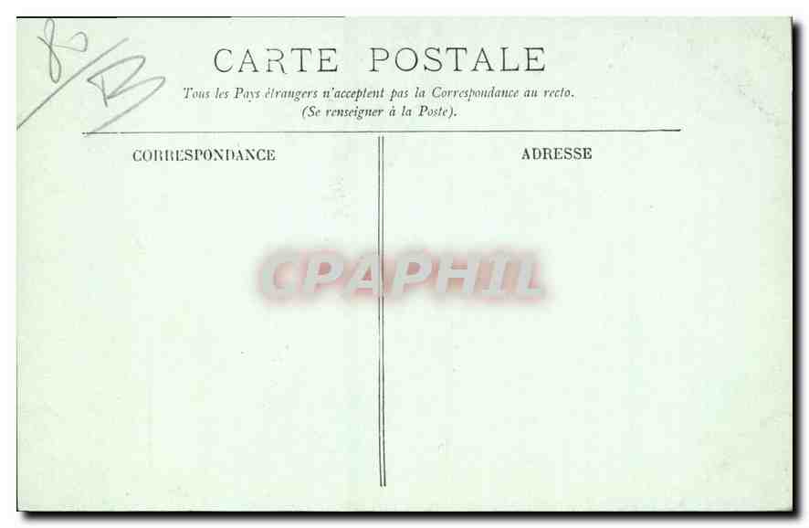 CPA Saint Riquier chapelle du petit Seminaire  — Back