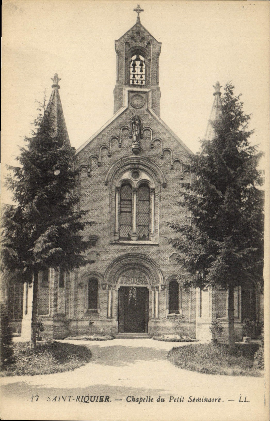 CPA Saint Riquier chapelle du petit Seminaire 