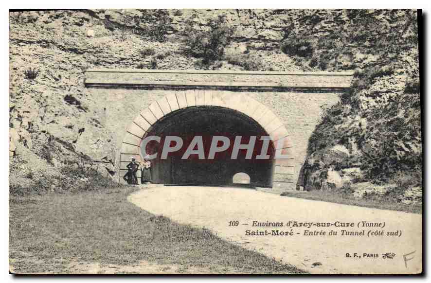 Saint-Moré — Entrée du Tunnel (côté sud) — B. F., PARIS