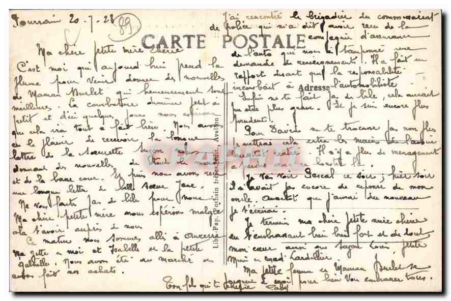 Vallée de la Cure — Les Sites Pittoresques — Pierre-Perthuis — Les Ponts — Reverso