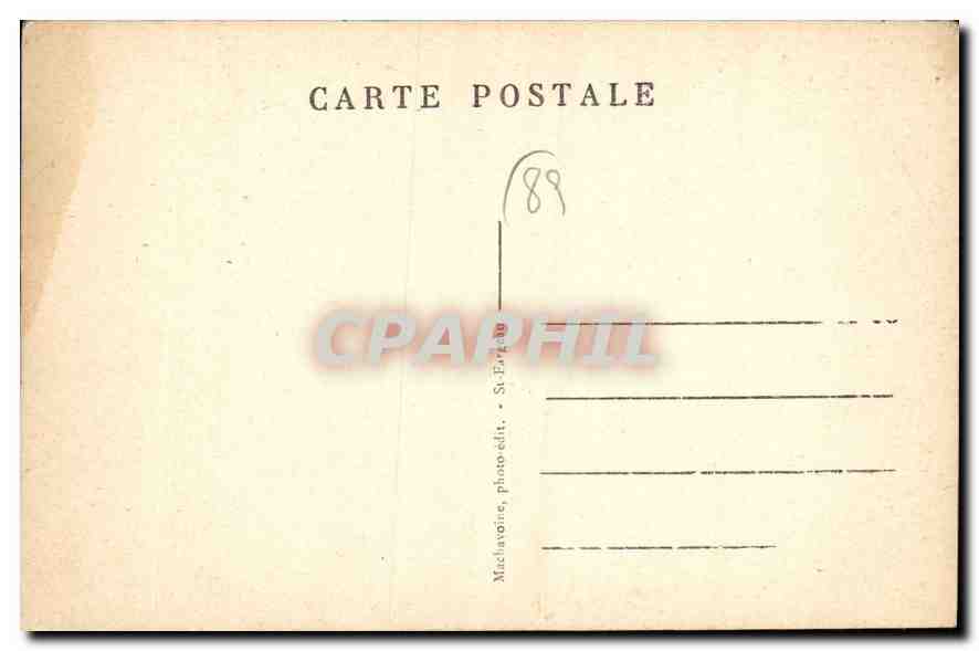 St-Fargeau (Yonne) — Castillo y embalse — Machlavonne, fotoredactor — Reverso