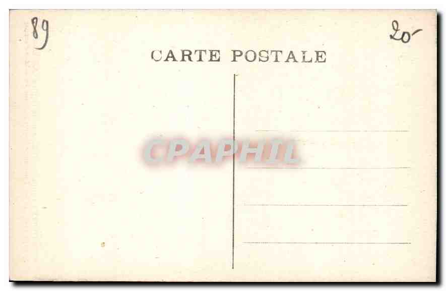 CPA Pontigny Yonne interieur de l'eglise XI siecle Grille en fer forye au bus tombeau de Huguesd Mac — Back
