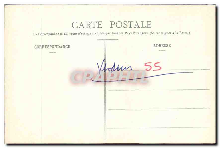 CPA Verdun sur Meuse la Cathedrale vue exterieure  — Rückseite