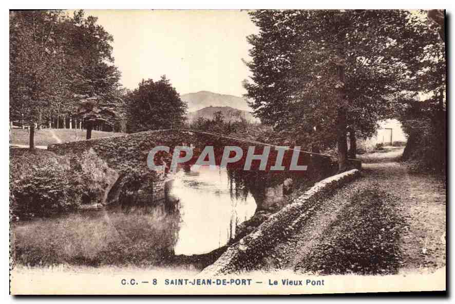 Saint-Jean-de-Port — Le Vieux Pont — Carrache, éditeur Pau