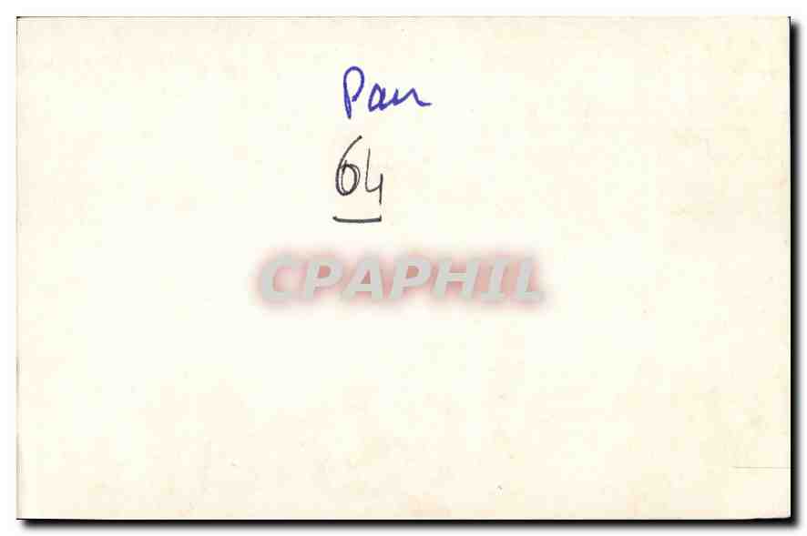 CPA Pau le chateau entree principale  — Rückseite