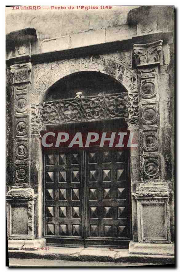 CPA Tallard Porte de l'eglise 1149 