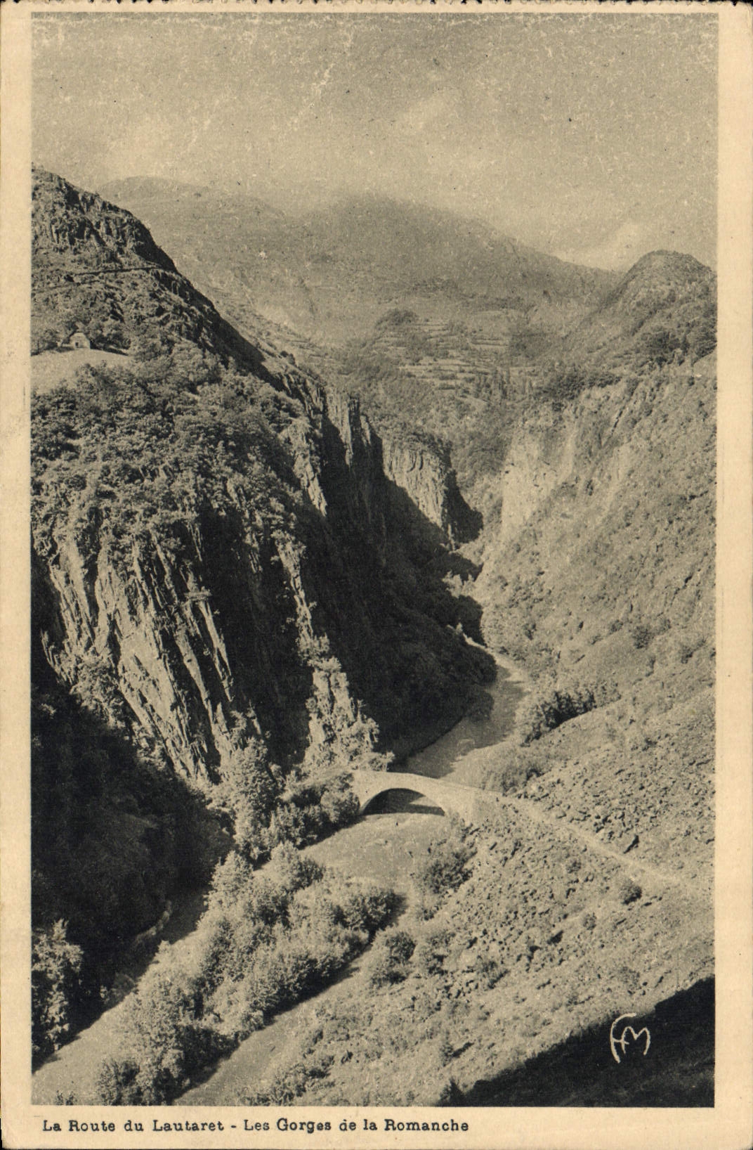 Les Gorges de la Romanche — Route du Lautaret — Éditions Martinarto Frères