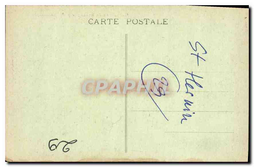 CPA Calvaires de Bretagne Calvaire de St Hernin pres Carhaix F  — Rückseite