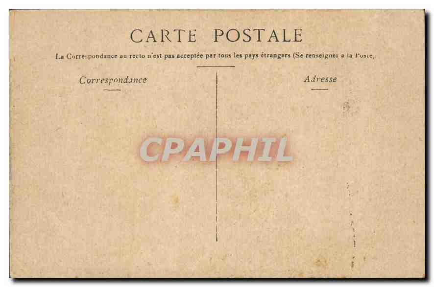 CPA Paris Fontaine Carpeaux dans le Parc du Luxembourg  — Rückseite